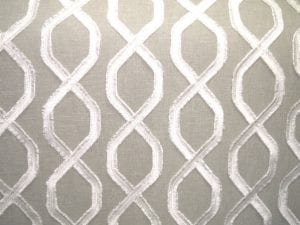 Carrington (Sheer) - Stone - Discount Designer Fabric - fabrichousenashville.com