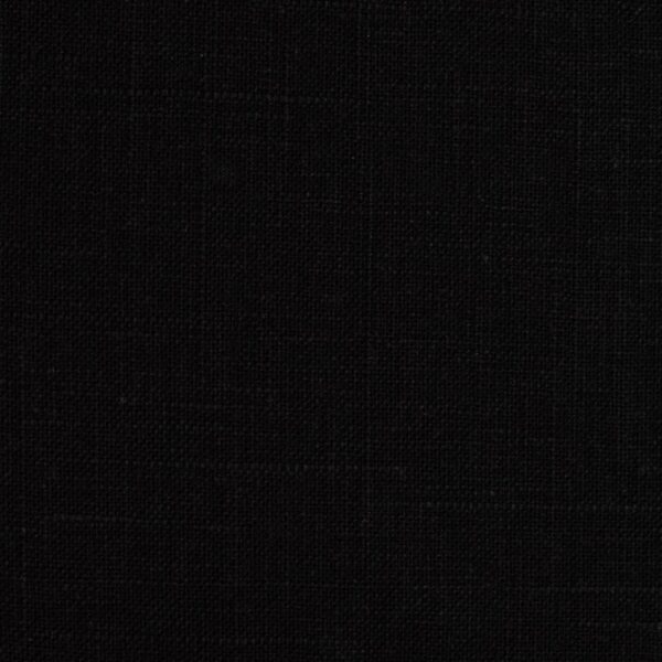 Jefferson Linen - Black - Designer Fabric from Online Fabric Store