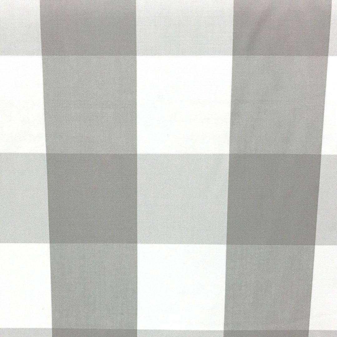 Checkmate - Grey Cream - Discount Designer Fabric - fabrichousenashville.com
