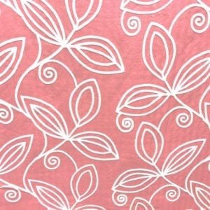 Botanique - Coral from The Fabric House, online fabric store, designer fabric, buy fabric online.