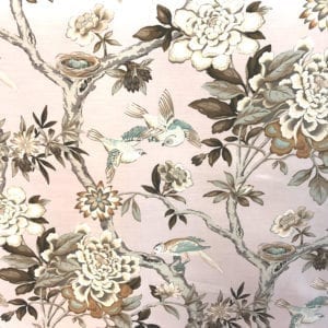 Mudan - Blush - Designer & Decorator Fabric from #1 Online Fabric Store