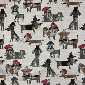 Dawg on It - Multi - Discount Designer Fabric - fabrichousenashville.com