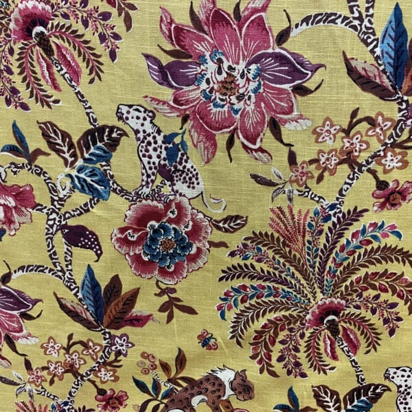 Braganza - Amber- Designer Fabric from Online Fabric Store