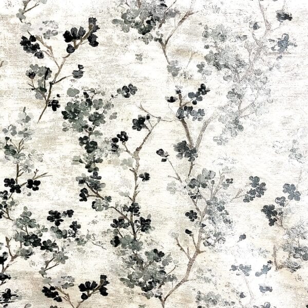 In Bloom - Blue Smoke- Designer Fabric from Online Fabric Store