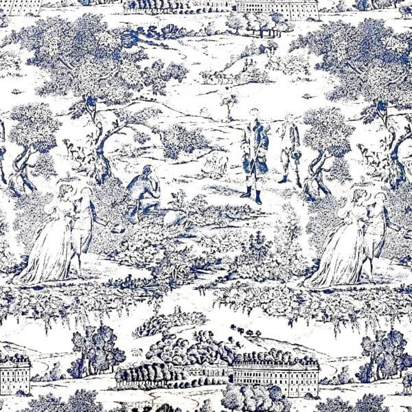 Versailles - Marine- Designer Fabric from Online Fabric Store
