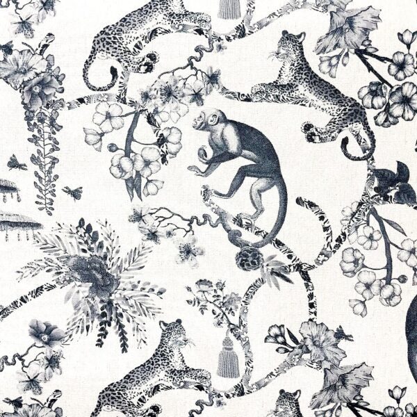 Active Whimsy - Charcoal- Designer Fabric from Online Fabric Store
