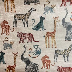 Animal Crackers - Multi- Designer Fabric from Online Fabric Store