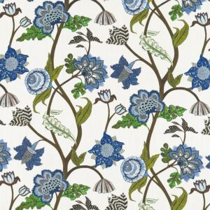 Palampore - Pacific- Designer Fabric from Online Fabric Store