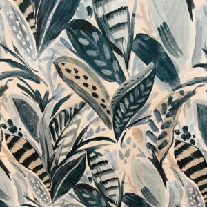 Frond - Midnight- Designer Fabric from Online Fabric Store
