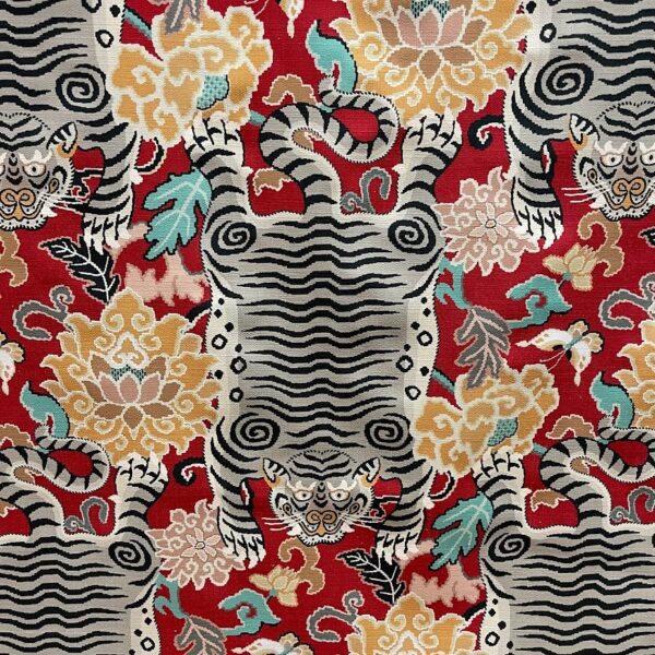 Tiger Eye - Blaze- Designer Fabric from Online Fabric Store
