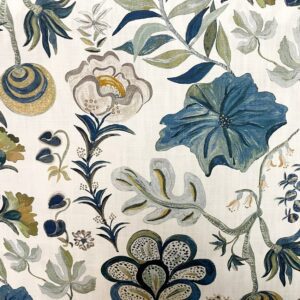 Utopia - Blue- Designer Fabric from Online Fabric Store