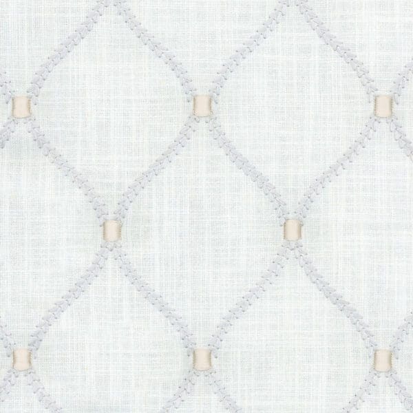 Deane Embroidery - Sterling - Designer Fabric from Online Fabric Store