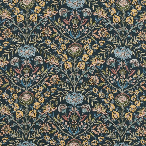 Phoebe - Navy - Designer Fabric from Online Fabric Store