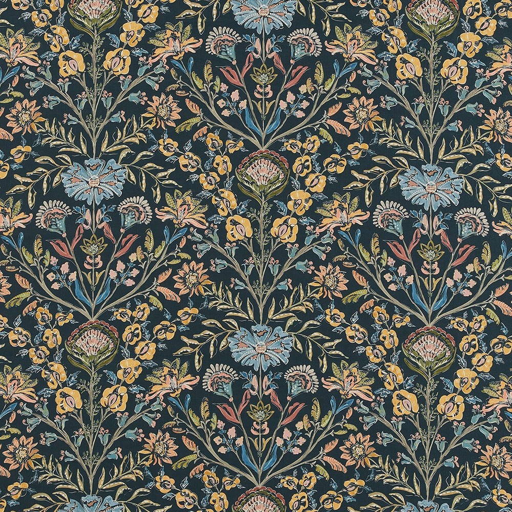 Phoebe - Navy - Designer Fabric from Online Fabric Store
