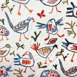 Bird Call - Multi - Designer Fabric from Online Fabric Store