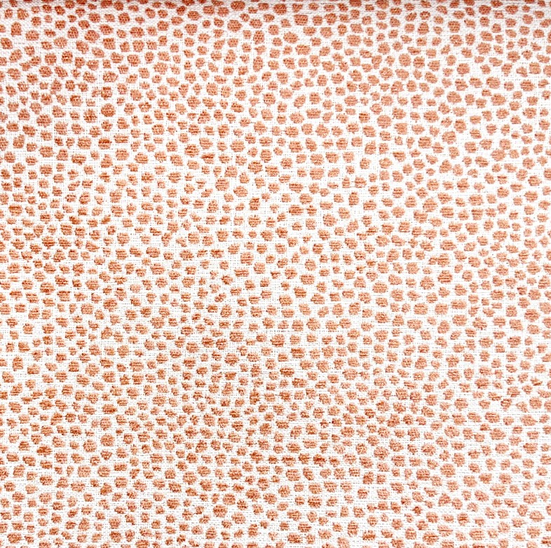 Dotify - Coral - Designer Fabric from Online Fabric Store