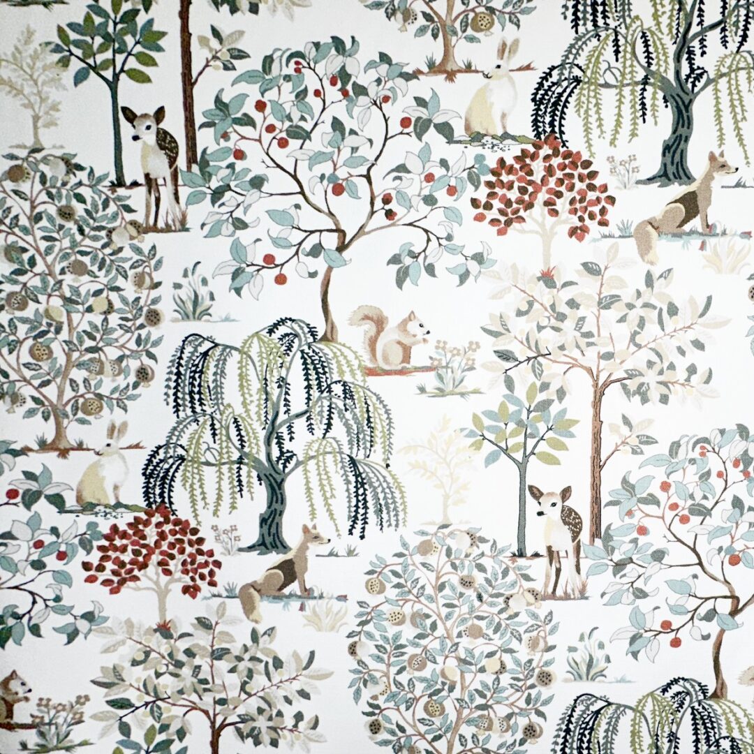 Enchanted Forest - Eucalyptus - Designer Fabric from Online Fabric Store