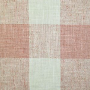 Check Please Plus - Soft Coral - Designer Fabric from Online Fabric Store