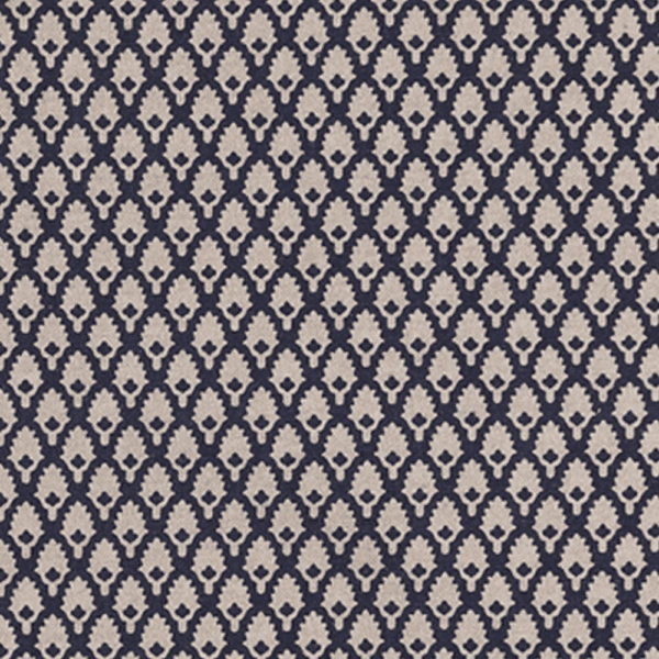 Calais - Indigo - Designer Fabric from Online Fabric Store